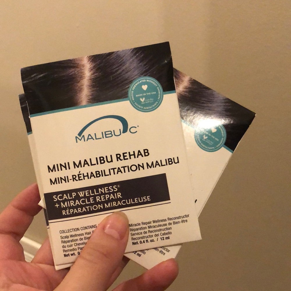 Malibu C Mini Malibu Rehab Scalp Welness (brand new unused)